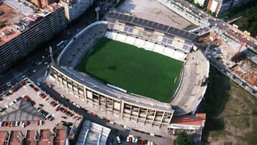 FUTBOL 97/98 14/06/97 ESTADIO DE SARRIA ESPANYOL PANORAMICA
PUBLICADA 27/03/01 NA MA 08 3COL
