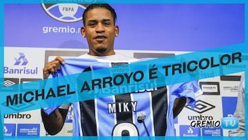 Michael Arroyo deja América y llega al Gremio de Brasil