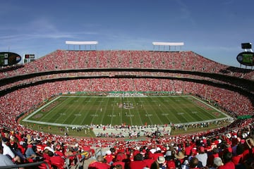 Ubicación: Kansas City, Missouri, Estados Unidos | Capacidad: 75.000 espectadores | Inauguración: ﻿1972