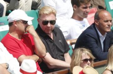 Boris Becker, entrenador de Novak Djokovic.