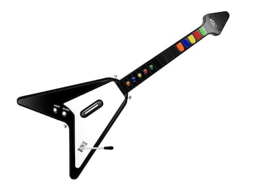 Presentada la guitarra de 10 botones para Guitar Hero