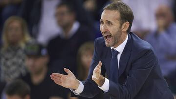 Sito Alonso, entrenador de FC Barcelona de Baloncesto.
