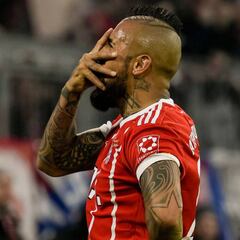 Vidal queda fuera de la citación del Bayern por enfermedad