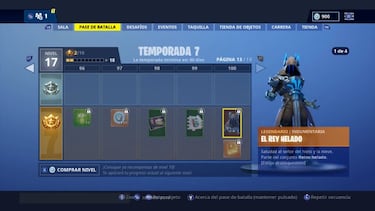Fortnite Temporada 7: Todos los skins y recompensas del Pase de Batalla