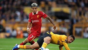 Liverpool y Díaz, líderes de Premier tras triunfo sobre Wolves