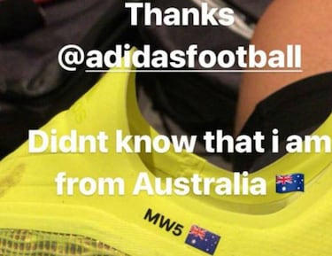 Adidas 'hace' australiano al austriaco Max Woeber