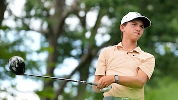15-year-old Miles Russell makes his tour debut at the Rocket Mortgage Classic 2024 at Detroit Golf Club.