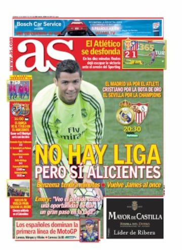 Las portadas de AS de marzo