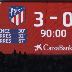 Atlético de Madrid-Elche en imágenes