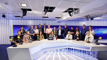 05/09/22 Es el equipo de la Cadena SER en la presentaci¨®n de la temporada 22-23
PUBLICADA 06/09/22 NA MA39 3COL