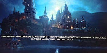 Aunque tengas el juego físico, Hogwarts Legacy requiere internet para jugar más allá de los primeros minutos