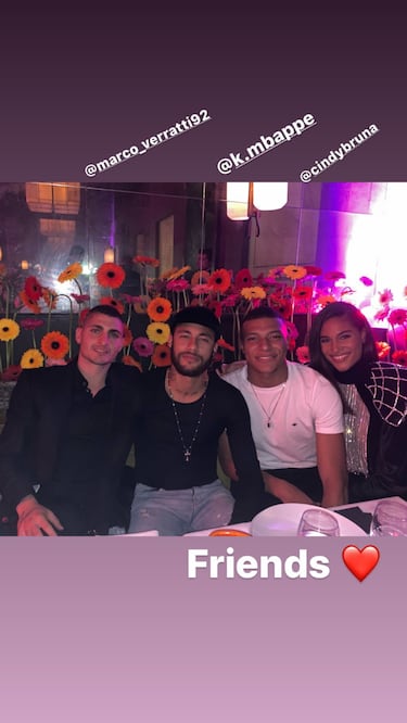 Nueva fiesta en el vestuario del PSG: los jugadores celebraron el cumplea?os de Verratti