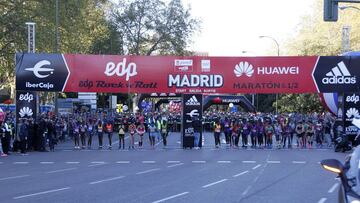 Salida del Maratón de 2016.