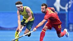 Empate agónico de la selección de hockey hierba frente a Australia para acceder a la siguiente ronda (1-1). Pau Quemada marcó el gol tras un penalti córner.