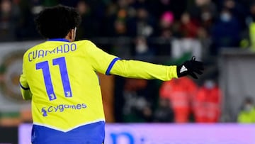 El volante colombiano disputó los 90 minutos en el 1-1 con Venezia. Allegri afirmó tras el partido que pensó en sustituirlo por las discusiones con el árbitro.