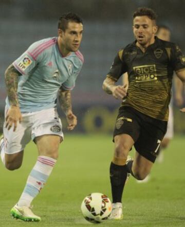 Hugo Mallo y Aarón Ñíguez.
