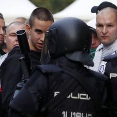 Seguridad: 1.300 efectivos
para 238 hinchas rusos