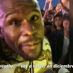 Floyd Mayweather: "Voy a volver en diciembre"
