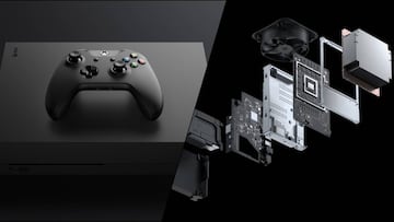 Xbox One X y las tripas de Xbox Series X