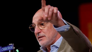 Luis de la Fuente, al ofrecer la convocatoria para la Nations League.