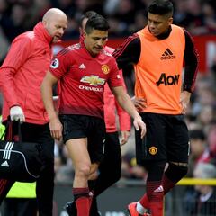 Alexis no jugará en dos meses: sufrió lesión de ligamento