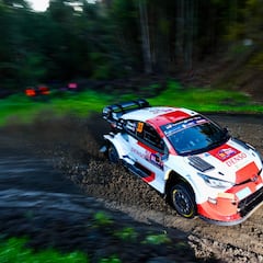 Elfyn Evans no se rinde y arranca con fuerza en Chile