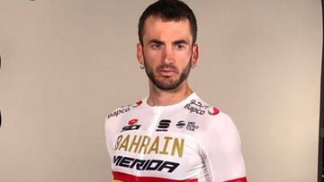 Gorza Izagirre ya luce el maillot de campeón de España