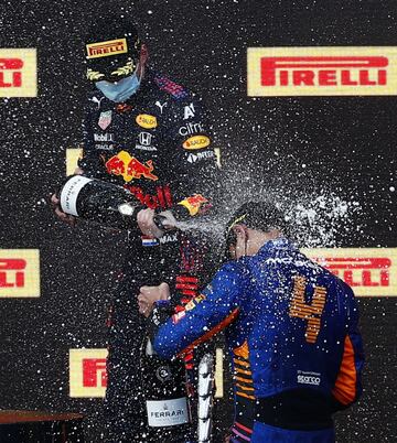 La carrera de Imola bajo la lluvia en imágenes