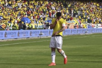 James, sinónimo de gol y alegría en El Metropolitano