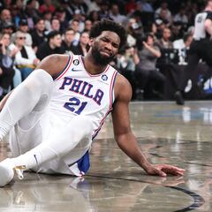 Joel Embiid se perderá el Juego 4 del Philadelphia 76ers vs Brooklyn Nets por lesión