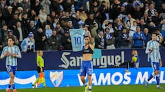 El Málaga remonta con la magia de Larrubia y un polémico gol anulado a la Cultural