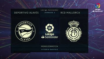 Resumen del Alavés vs. Mallorca de LaLiga Santander