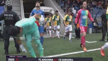 Resumen del Andorra vs. Sabadell de Primera RFEF