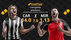FC Cartagena vs. CD Mirandés: horario, dónde ver, pronósticos y clasificación