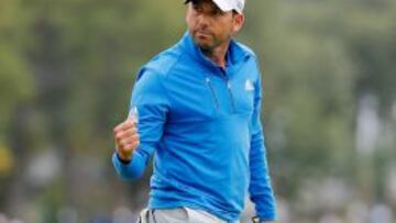 Sergio García se coloca primero tras completar un buen recorrido