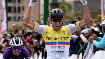 Alejandro Osorio, ganador de la etapa 3 del Tour Colombia