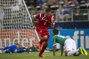 El delantero Blás Pérez se encargó de abrir el marcador en aquella fatídica semifinal de Copa Oro del 2013, como si esto fuera poco, Blás también le arrancó el empate a México en Ciudad de Panamá en el 2009.