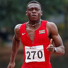 Issamade Asinga bate el récord del mundo sub 20 de los 100 metros