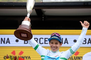 El ciclista colombiano se quedó con la edición 99 de la Volta Catalunya. El podio lo completaron Adam Yates y Egan Bernal. Nario Quintana fue cuarto.