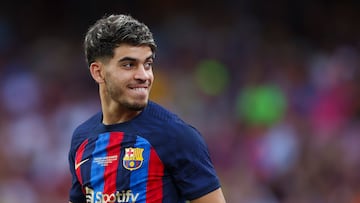 Abde, en su etapa en el Barça.