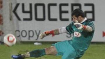 <b>GOLAZO. </b> El golpeo de Iago.