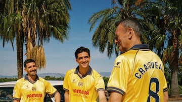 Equipación vintage del Villarreal