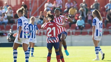 14/10/2022 FUTBOL FEMENINO 
LIGA F 
ATLETICO DE MADRID FEMENINO SPORTING DE HUELVA
ALEGRIA GOL