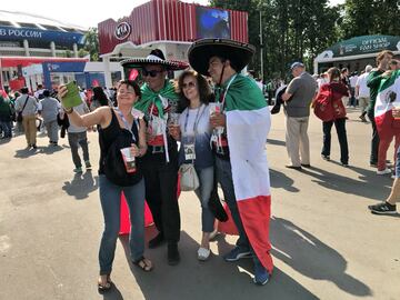 México vs Alemania: Así se vivió el ambiente previo al juego