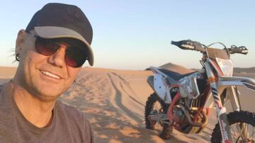 El nuevo reto de Nacho Vidal: el actor se prepara para correr el Dakar