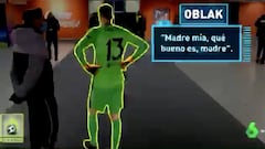 Muy distinto a Benzema: así hablaron Oblak y Saúl de João Félix en el descanso