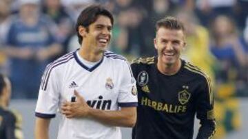 LOS GALAXY. Según Beckham, "harían lo que fuera por Kaká".
