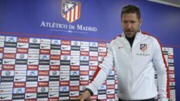 Simeone: "Ojalá se pueda ir en paz a un campo de fútbol"
