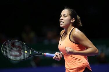 Kerber engrasa la m¨¢quina y Keys reacciona con 6 aces