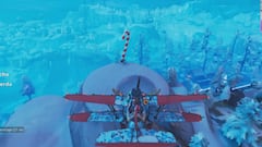 Visita bastones de caramelo gigantes en Fortnite - Desafío de 14 días